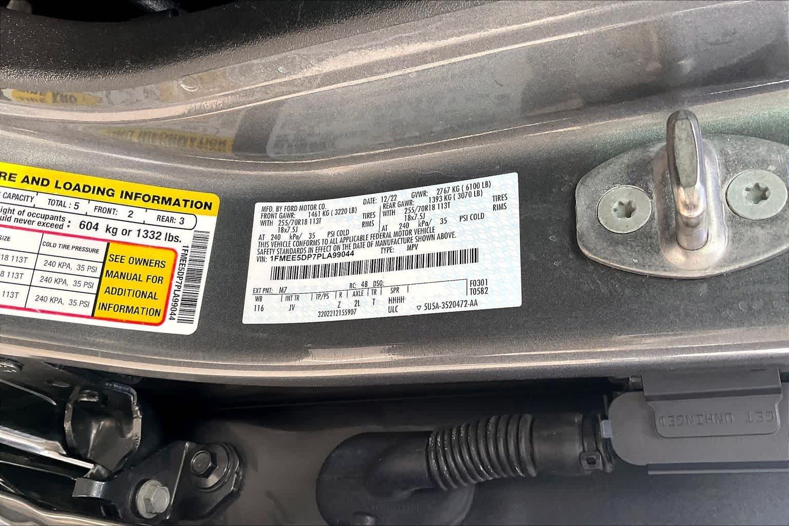 Used 2023 Carbonized Gray Metallic Ford Outer Banks image 36