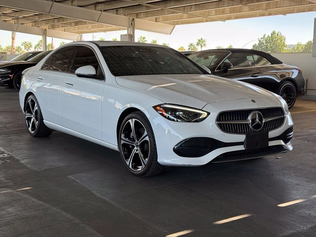 Used 2023 White Mercedes-Benz C 300 image 1