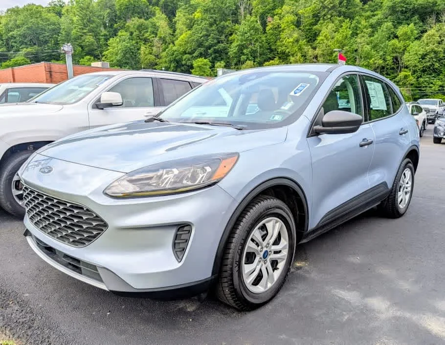 Used 2022 Iced Blue Silver Ford S image 3