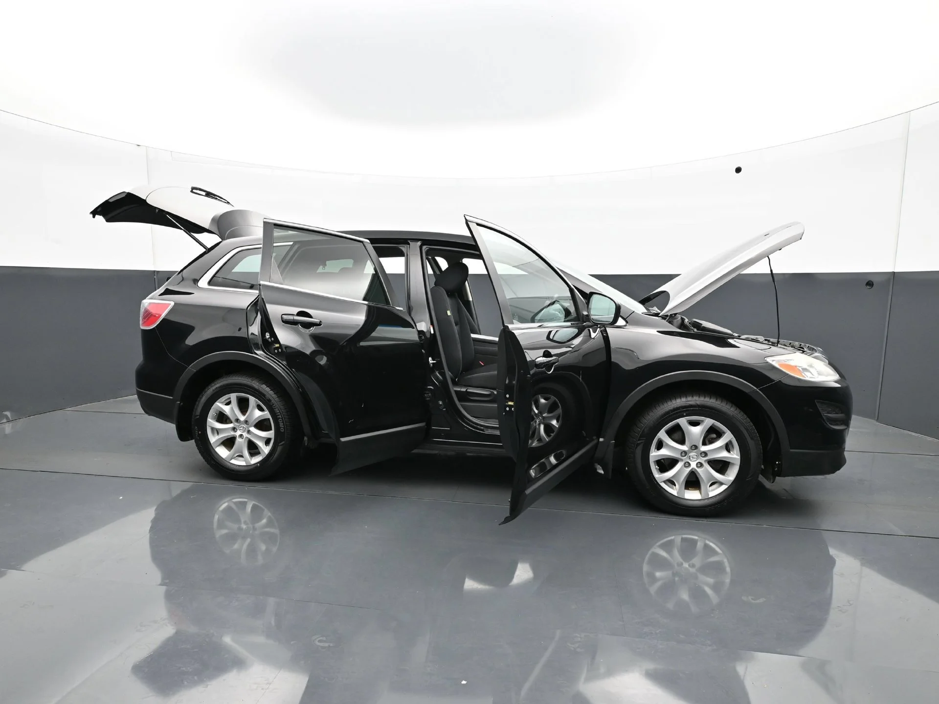 Used 2011 Brilliant Black Clearcoat Mazda Sport image 41