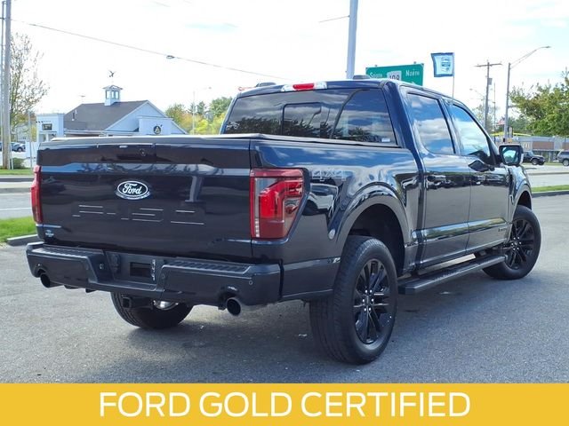 Certified Used 2025 Blue Metallic Ford Lariat image 5