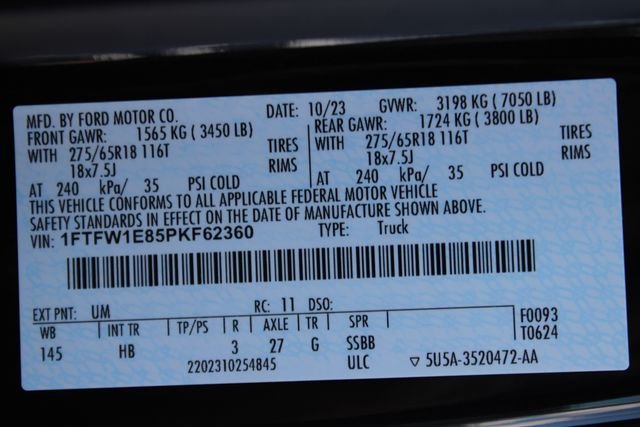Used 2023 Black Ford Lariat image 38
