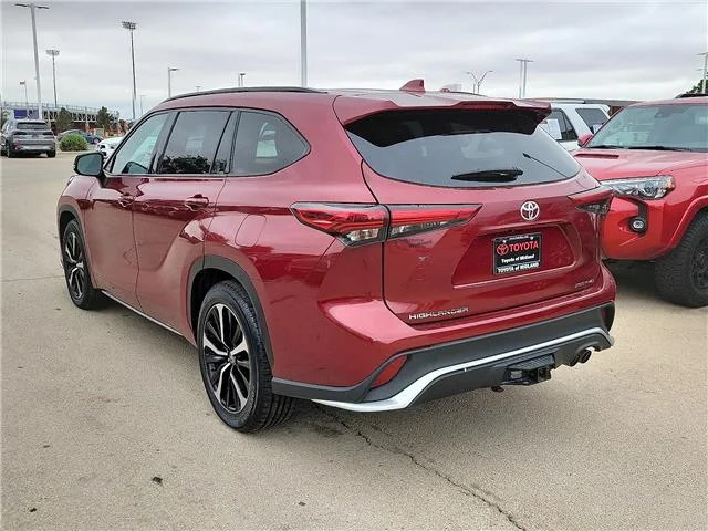 Used 2021 Ruby Flare Pearl Toyota XSE All-wheel Drive image 2