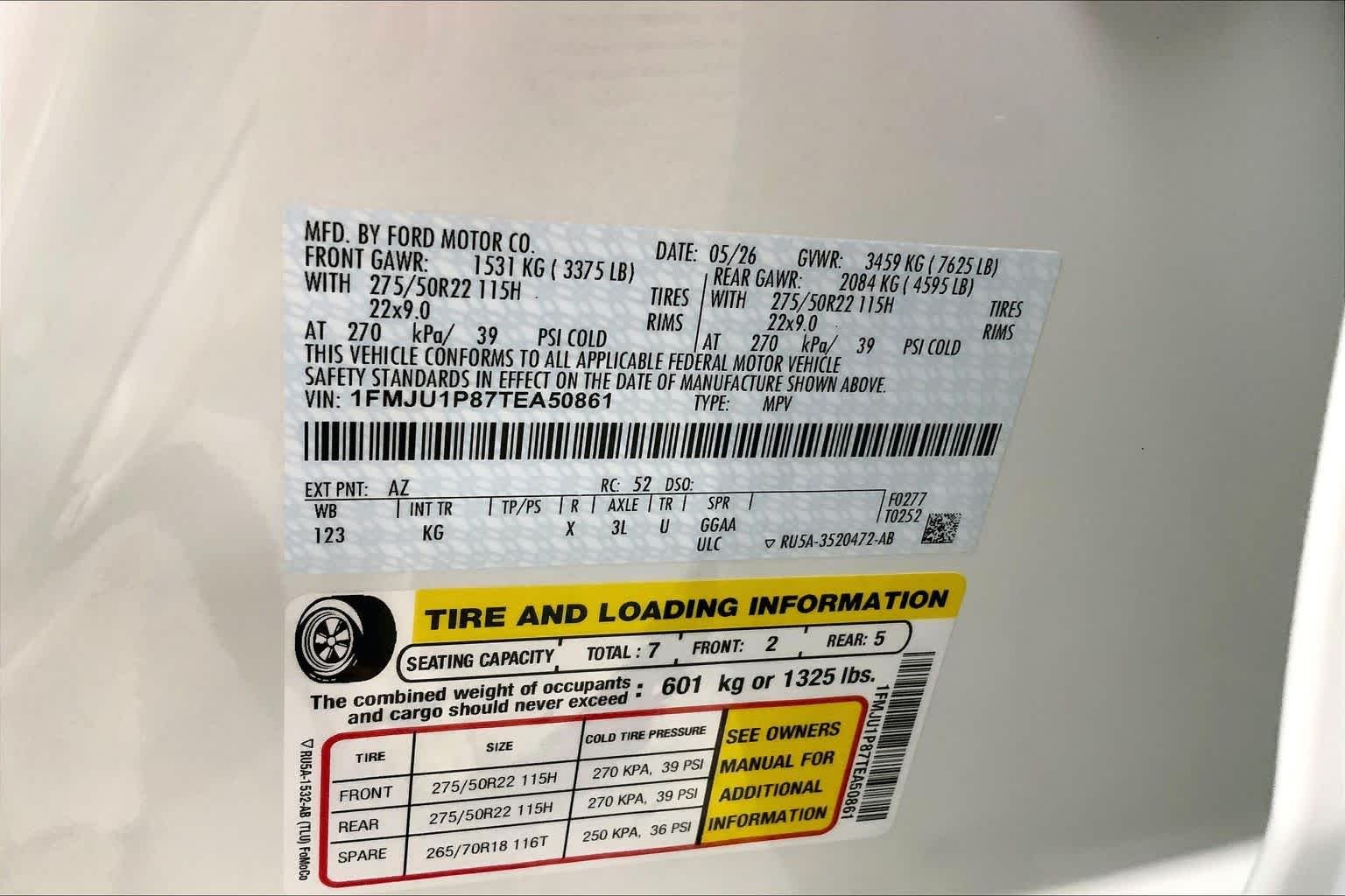 New 2026 Star White Metallic Tri-Coat Ford King Ranch® image 22