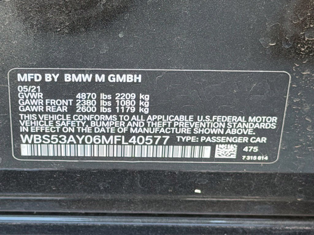 Certified Used 2021 Black BMW Base image 35
