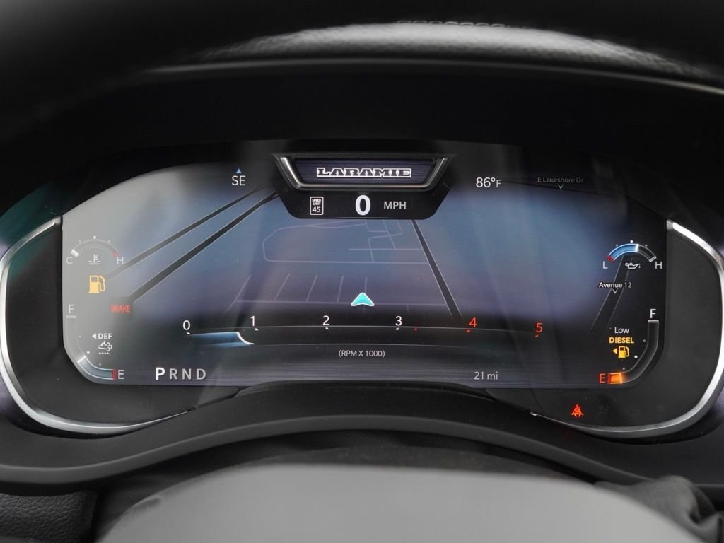 New 2026 Bright White Clear-Coat Exterior Paint RAM Laramie image 13