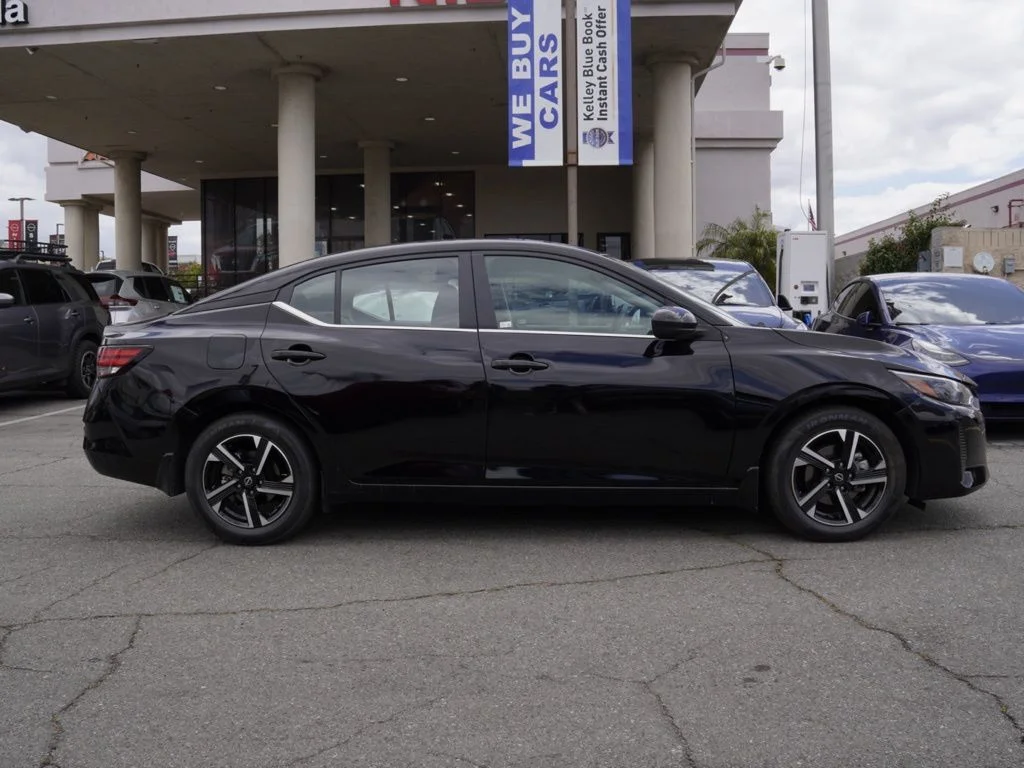 Used 2025 Black Nissan SV image 2