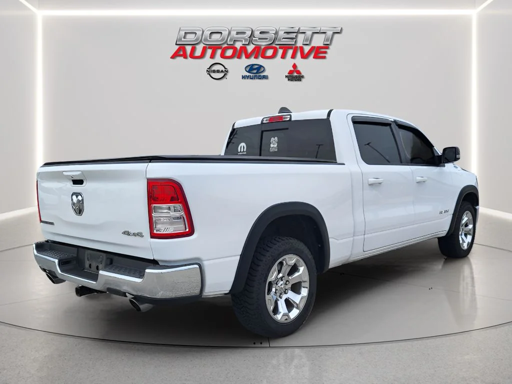 Used 2021 Bright White Clearcoat Ram Big Horn image 6