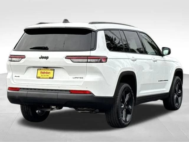 New 2025 Bright White Clear-Coat Exterior Paint Jeep Limited image 7