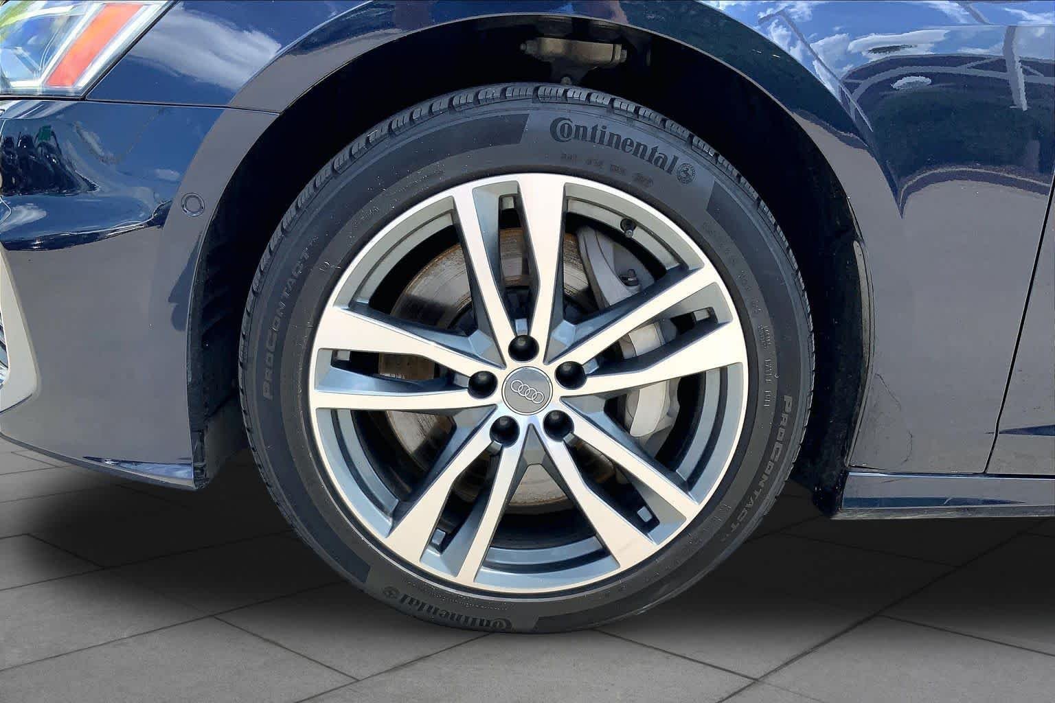 Used 2021 Firmament Blue Metallic Audi Premium Plus image 10