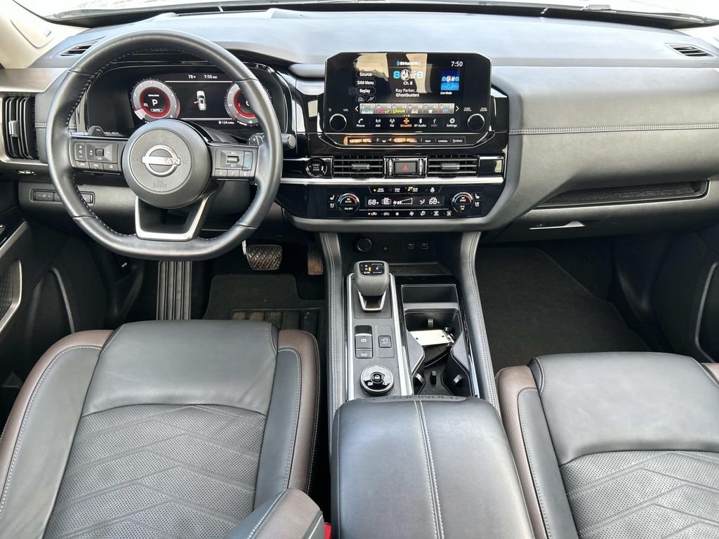 Certified Used 2025 Boulder Gray Metallic Nissan Platinum image 12