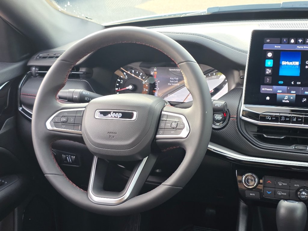 Used 2025 Bright White Clear Coat Jeep Trailhawk image 26