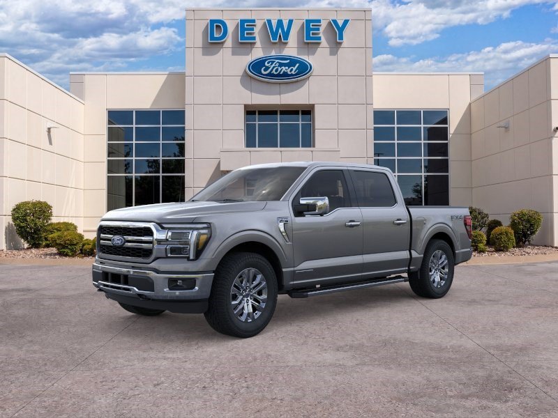 New 2026 Carbonized Gray Metallic Ford LARIAT image 1
