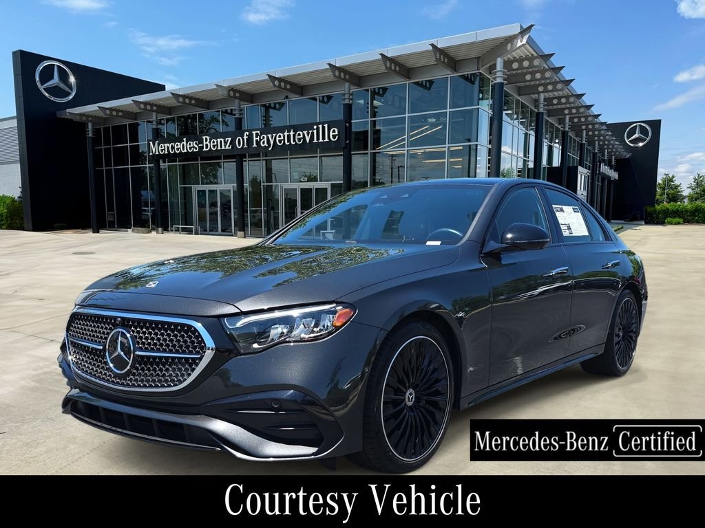 Certified Used 2026 Gray Mercedes-Benz E 350 image 1
