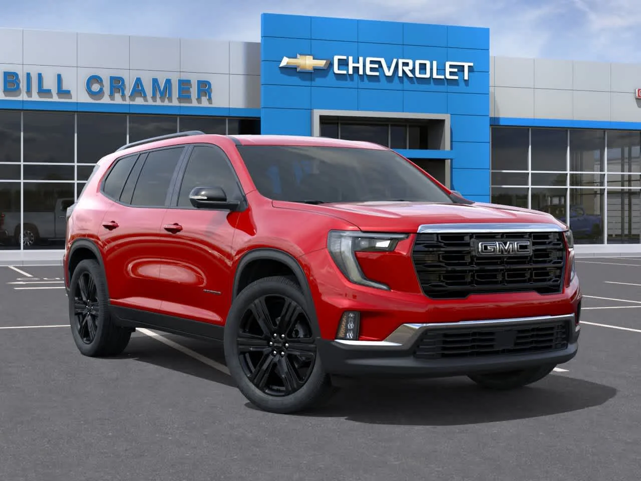 New 2026 Volcanic Red Tintcoat GMC Elevation image 7