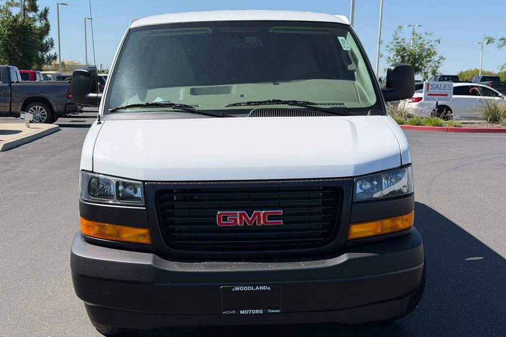 New 2026 Summit White GMC Work Van image 3