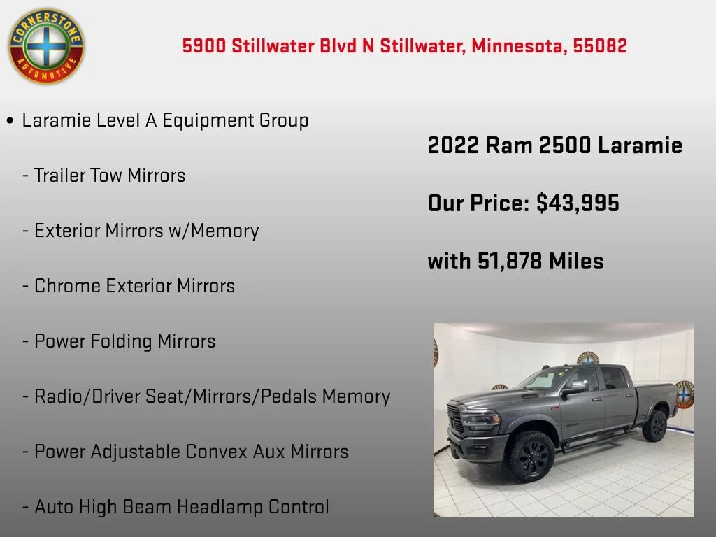 Used 2022 Gray Ram Laramie image 10