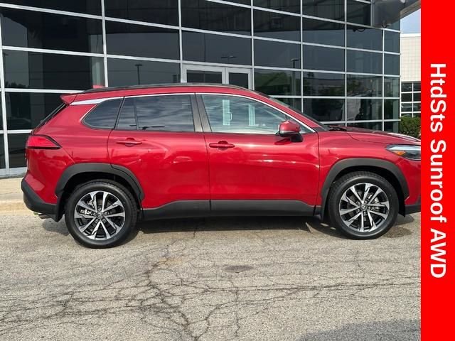 Certified Used 2024 Barcelona Red Metallic Toyota XLE image 2