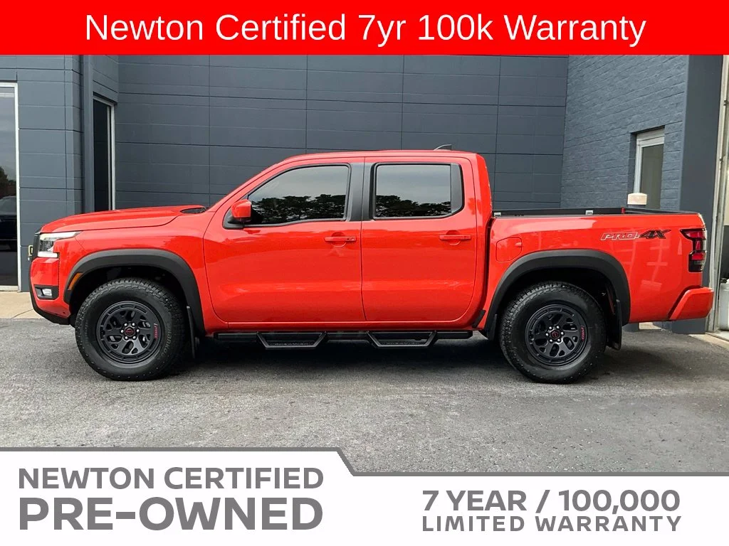 Certified Used 2025 Afterburn Orange Nissan PRO-4X image 3