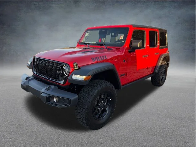 New 2027 Firecracker Red Clear-Coat Exterior Paint Jeep Willys image 3