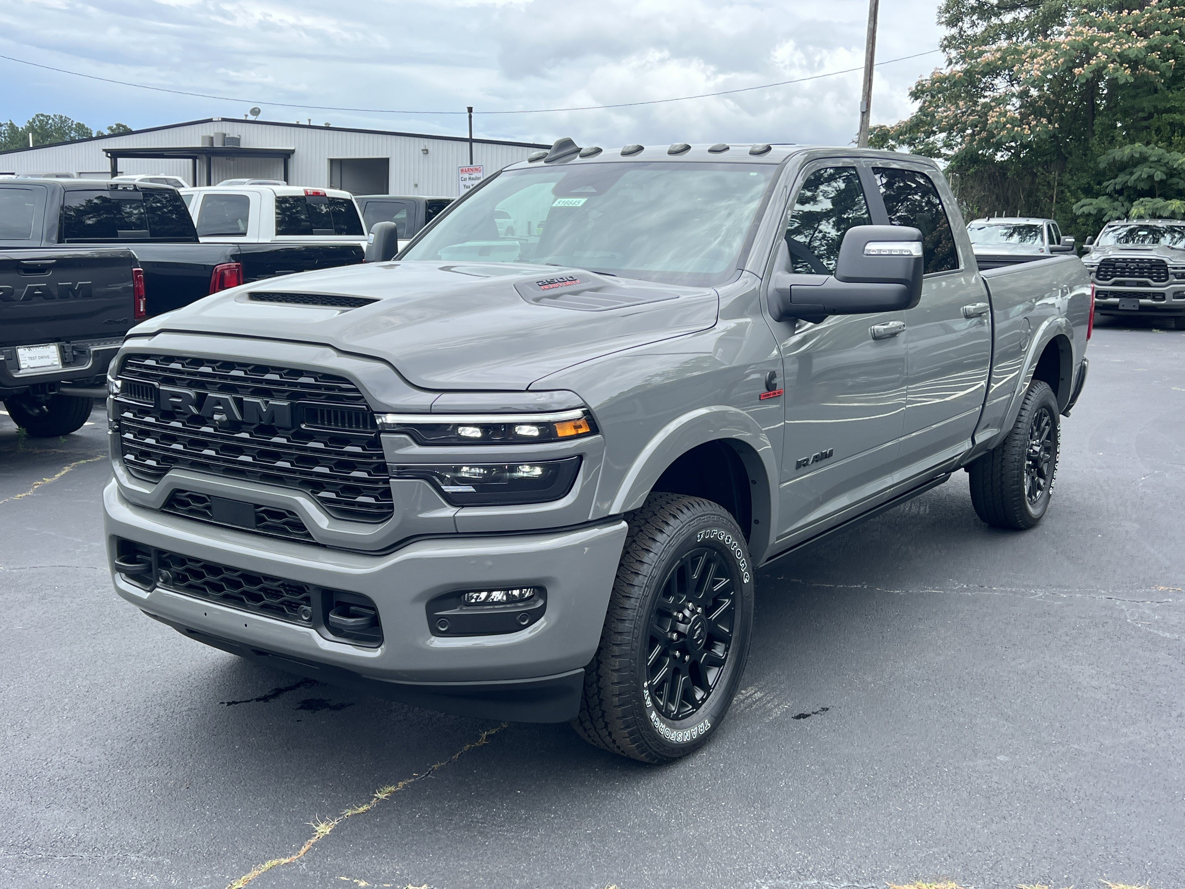New 2026 Ceramic Gray Clearcoat Ram Limited image 3
