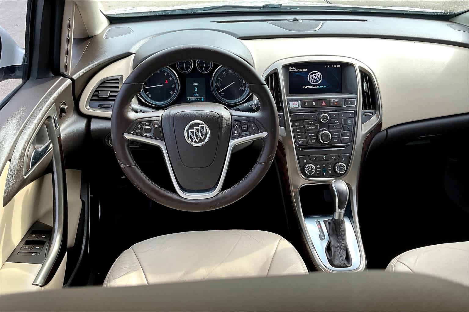 Used 2015 White Diamond Tricoat Buick Leather Group image 5