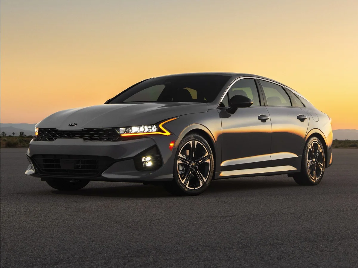 Used 2021 Gray Kia GT-Line image 1
