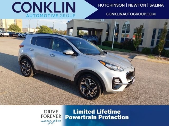 Used 2020 Silver Kia EX image 1