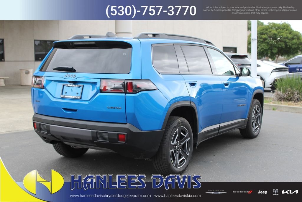 New 2026 Hydro Blue Pearl-Coat Exterior Paint Jeep Limited image 7