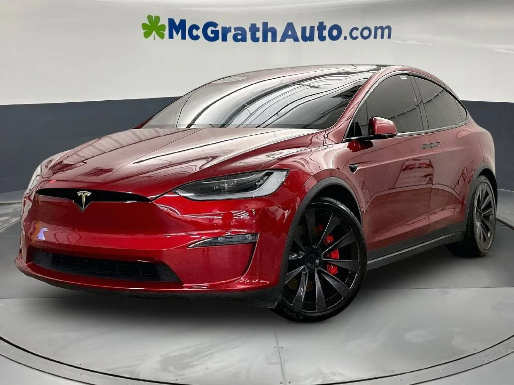 Used 2023 Tesla Model X Plaid with VIN 7SAXCBE65PF429146 for sale in Iowa City, IA