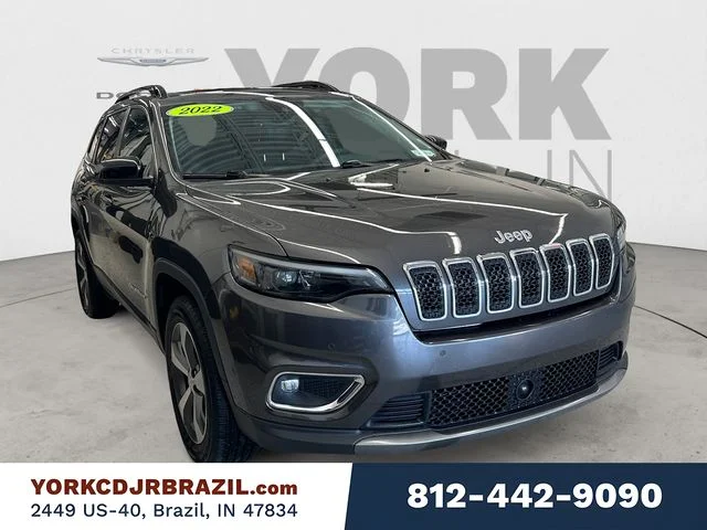Used 2022 Gray Jeep Limited image 7