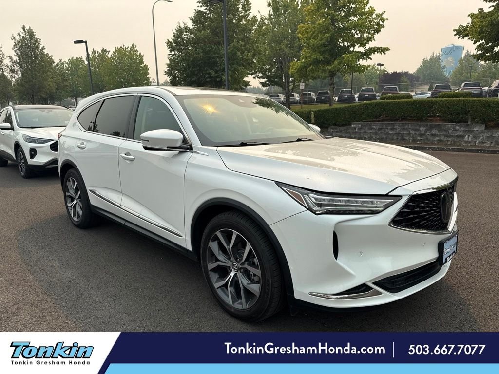 Used 2023 Platinum White Pearl Acura Technology image 1