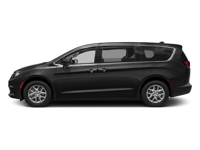 Used 2017 Brilliant Black Crystal Pearlcoat Chrysler Touring image 3