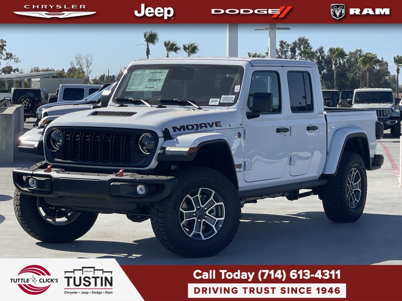 New 2026 Bright White Clearcoat Jeep Mojave image 1