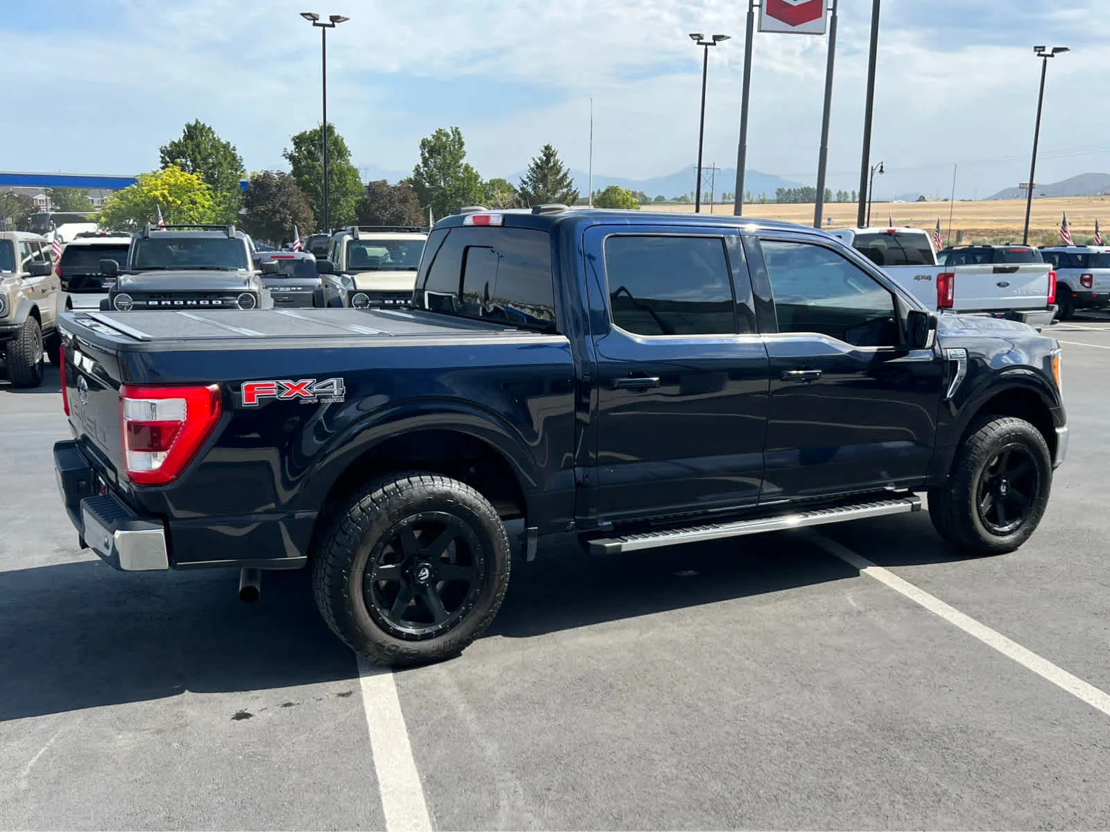 Certified Used 2021 Antimatter Blue Metallic Ford LARIAT image 7