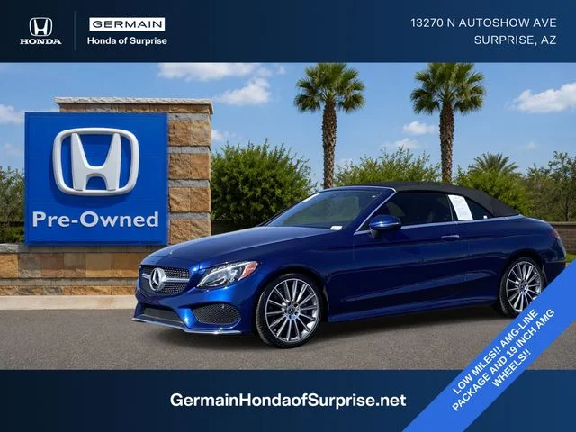 2018 Mercedes-Benz C-Class Cabriolet