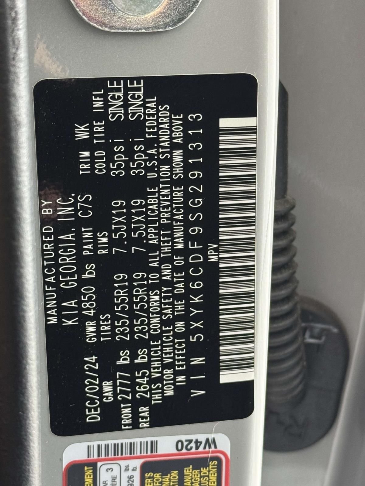 Used 2025 Gray Kia X-Line image 30