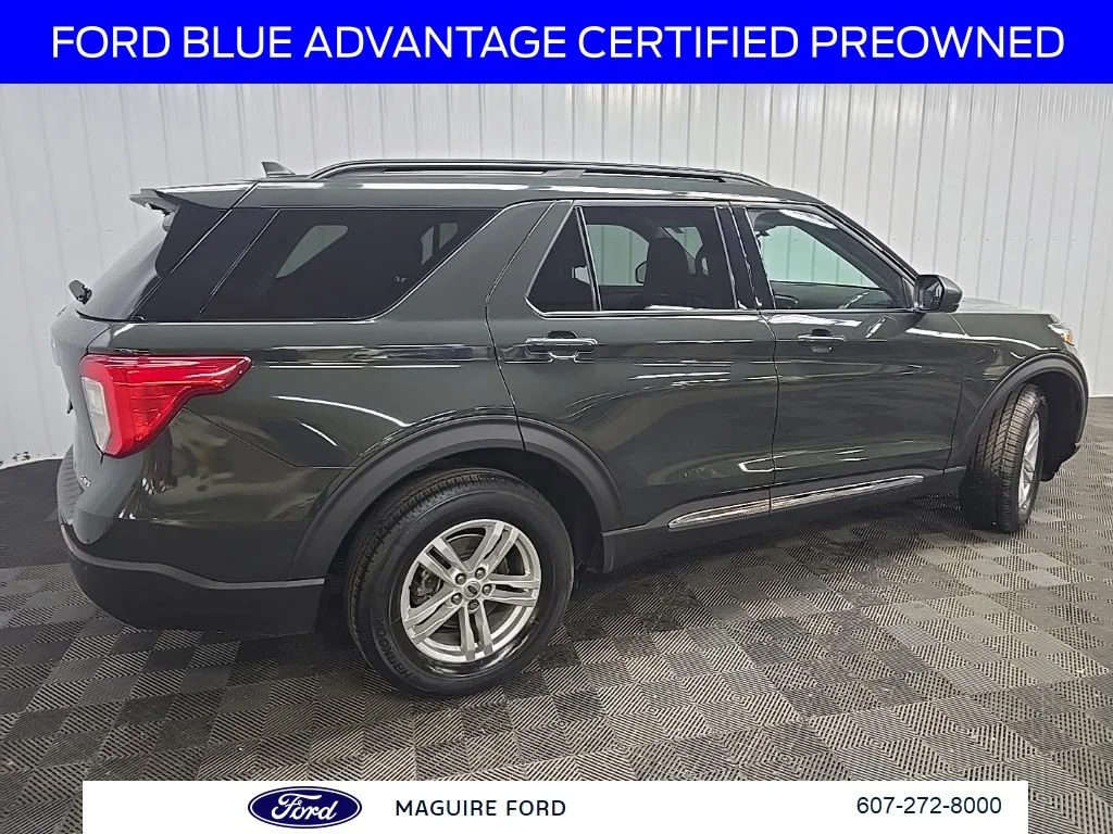 Used 2024 Green Metallic Ford XLT image 4