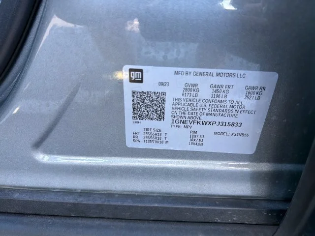 Used 2023 STERLING GRAY METALLIC Chevrolet LS image 14