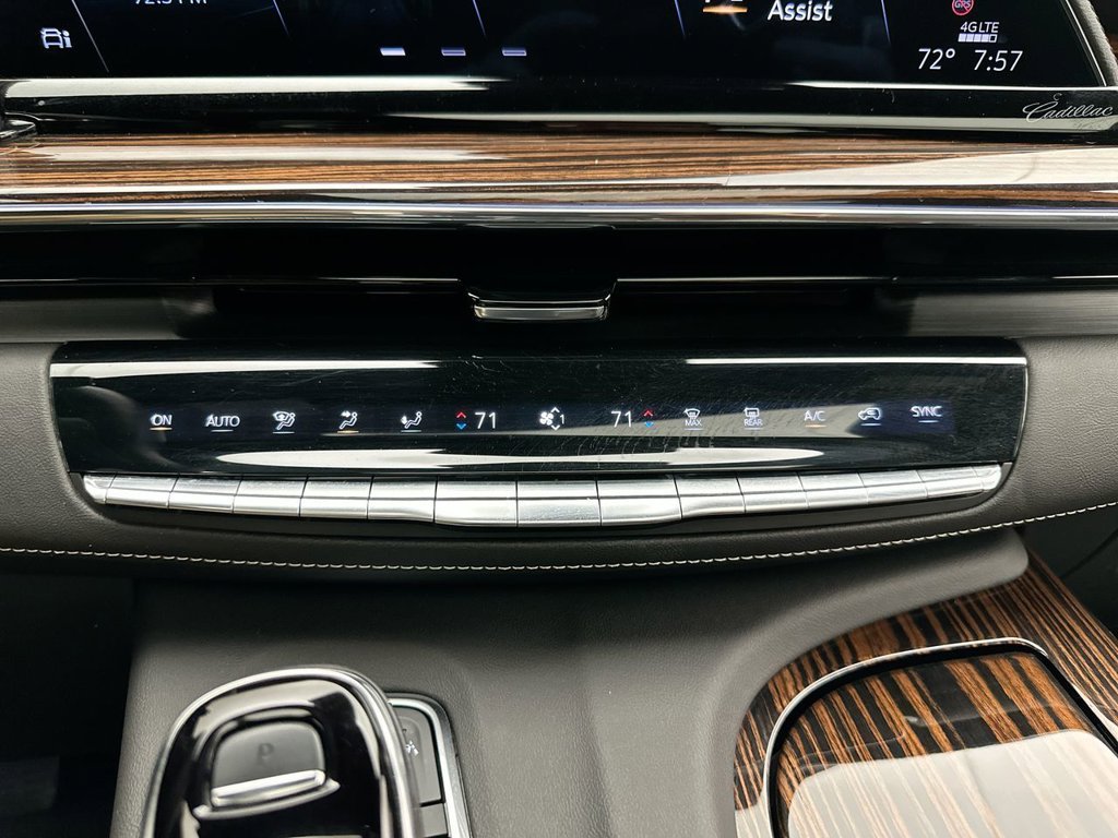 Used 2023 Blue Metallic Cadillac Premium Luxury image 26