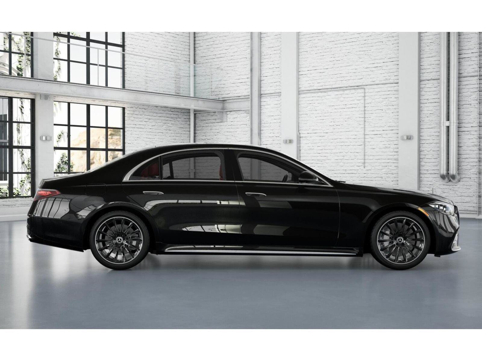 New 2026 Obsidian Black Metallic Mercedes-Benz S 580 image 2
