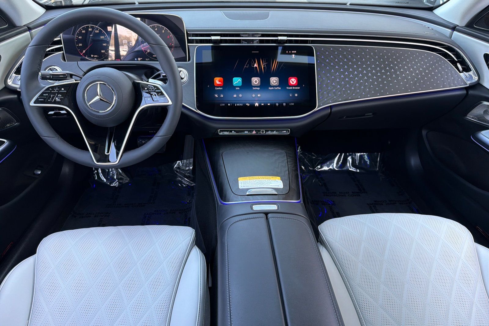 New 2026 Nautical Blue Metallic Mercedes-Benz E 450 image 2