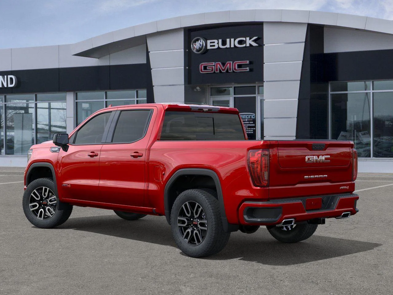New 2026 Volcanic Red Tintcoat GMC AT4 image 3
