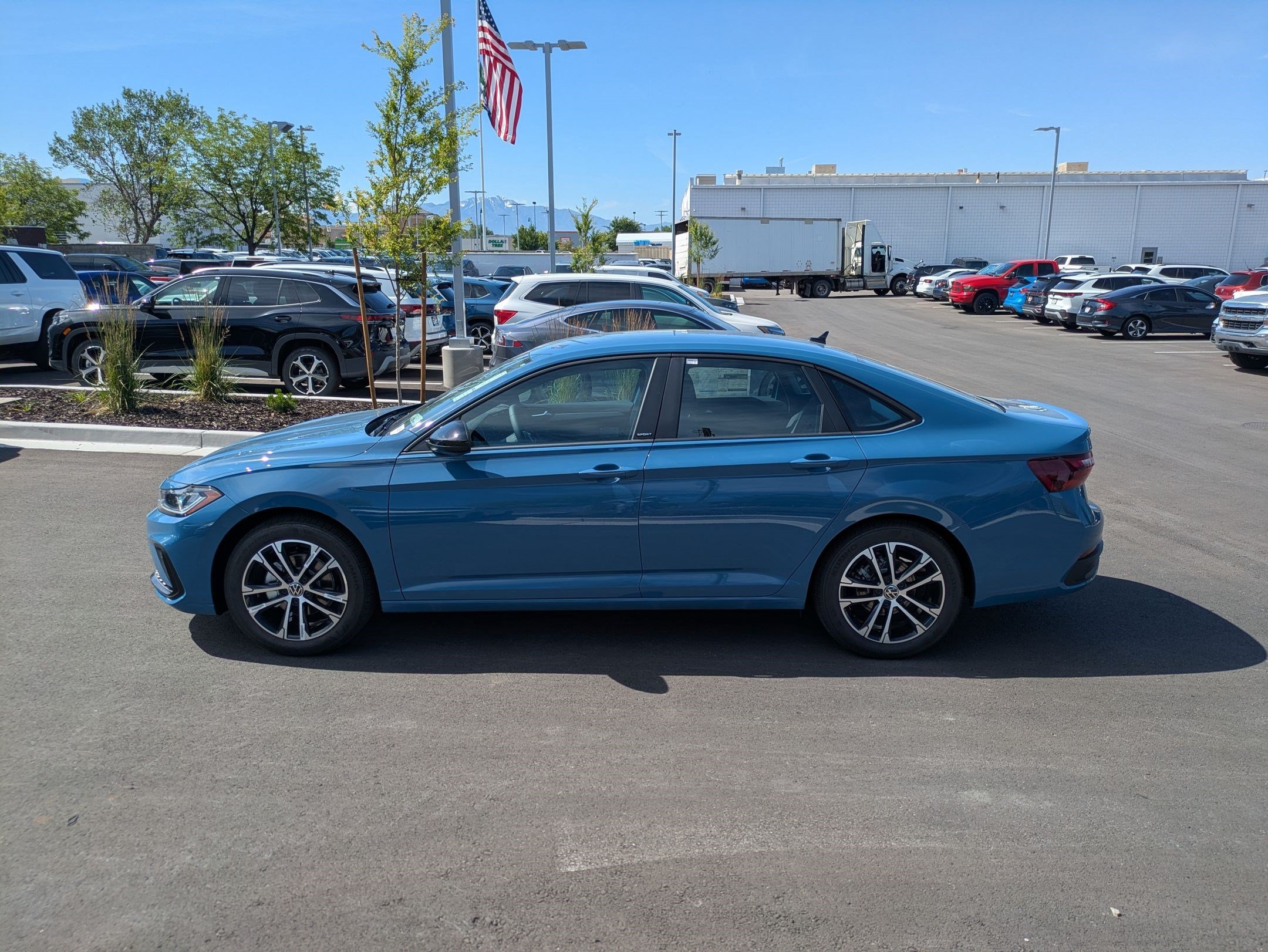 New 2026 Monterey Blue Pearl Volkswagen Sport image 7
