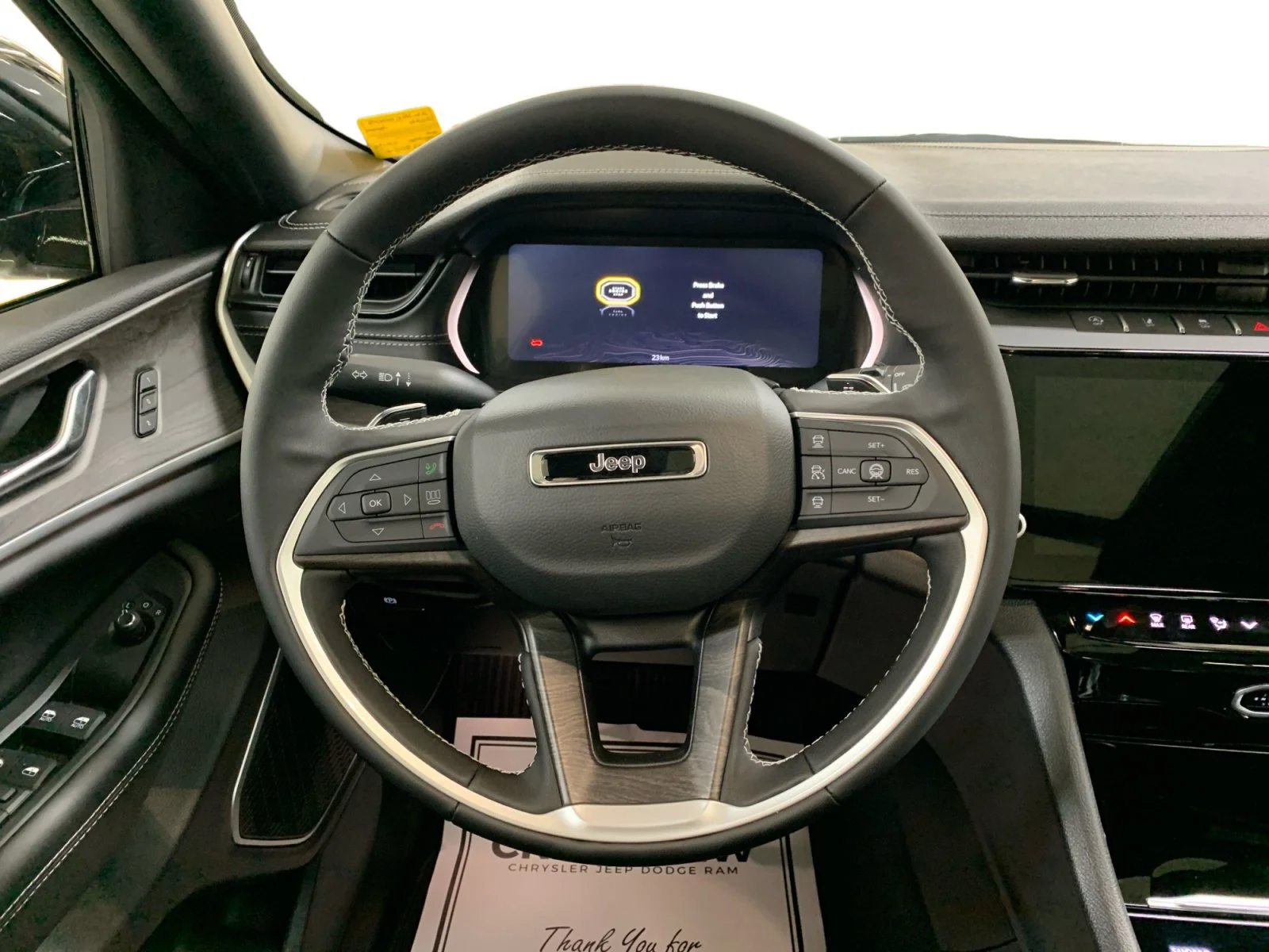 New 2026 Bright White Jeep Limited image 13
