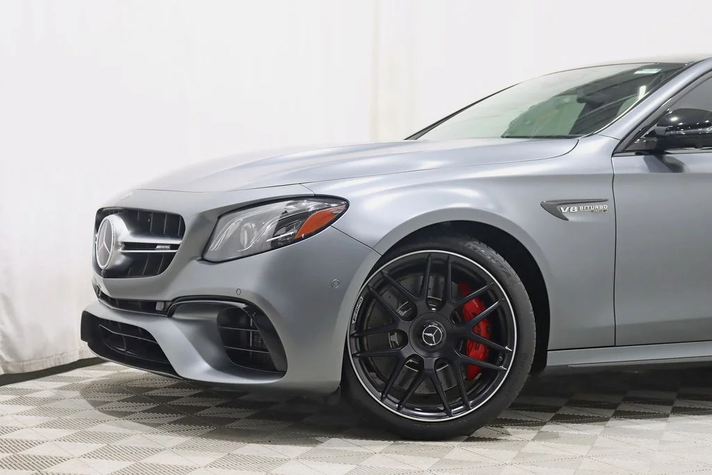 Used 2018 Gray Mercedes-Benz E 63 S AMG® image 2