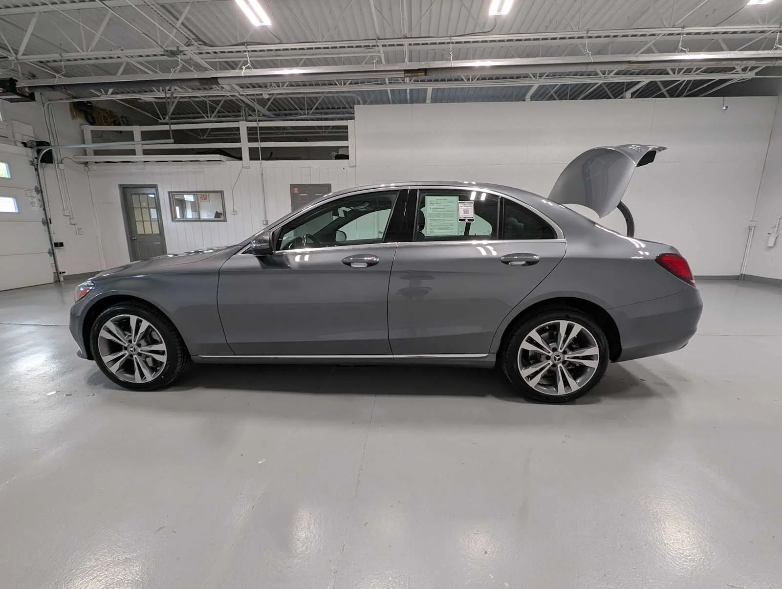 Used 2021 Selenite Grey Metallic Mercedes-Benz C 300 image 12