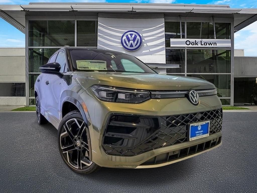 New 2026 Avocado Green  W/Black Roof Volkswagen SEL R-Line Turbo 4MOTION image 1