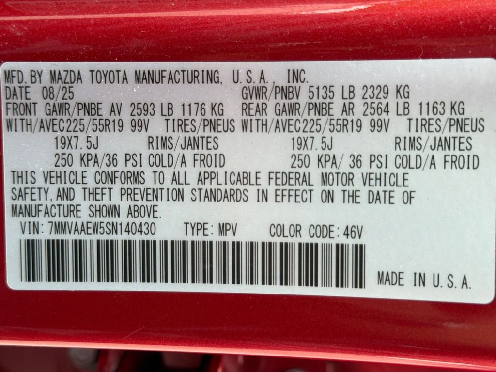Used 2025 Soul Red Crystal Metallic Mazda Premium Plus image 28