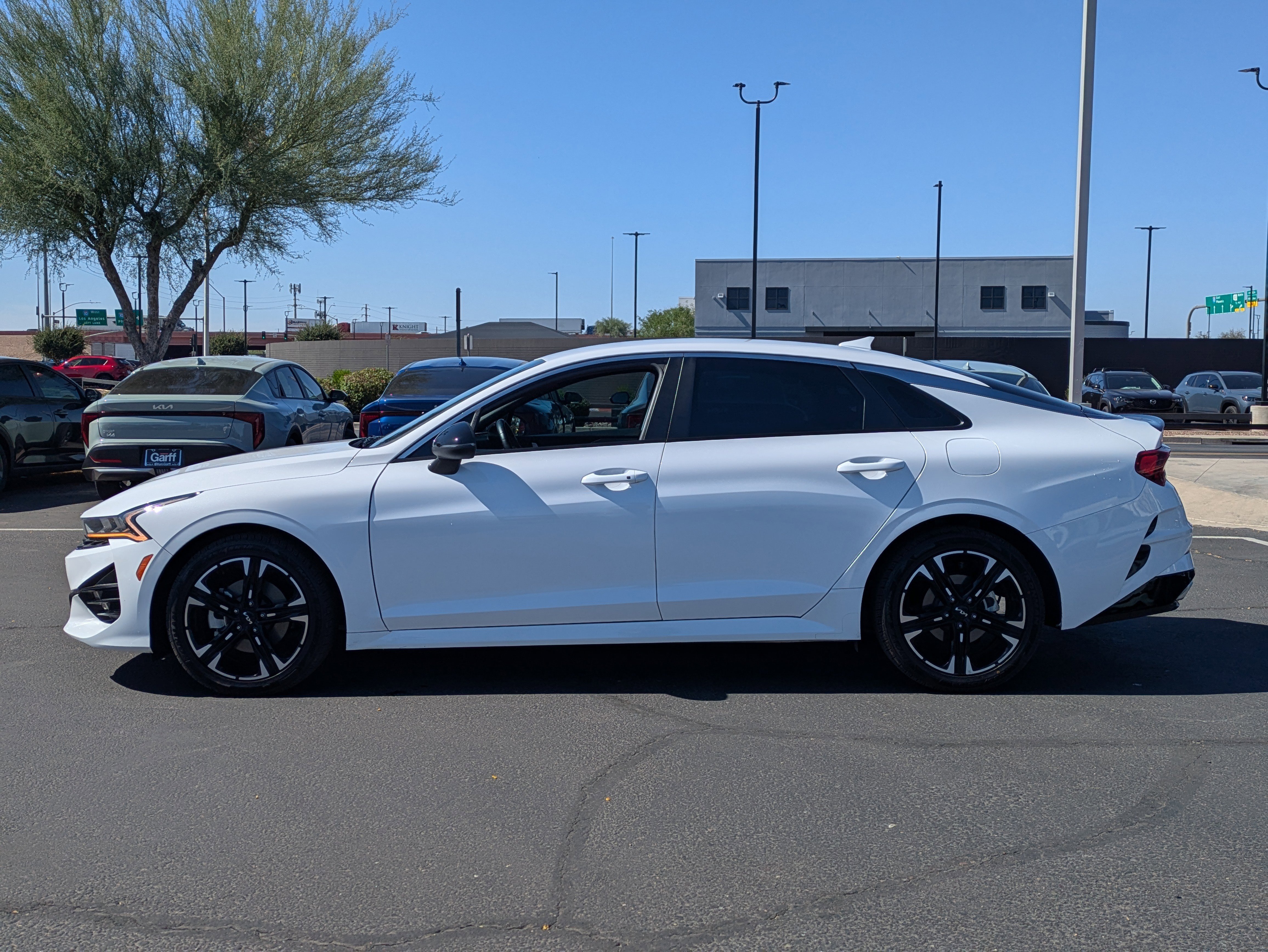 Used 2024 Glacial White Pearl Kia GT-Line image 2